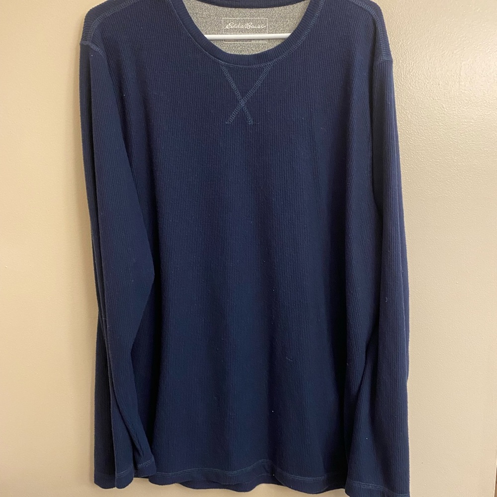 NWOT Mens Eddie Bauer thermal long sleeve tee size xl